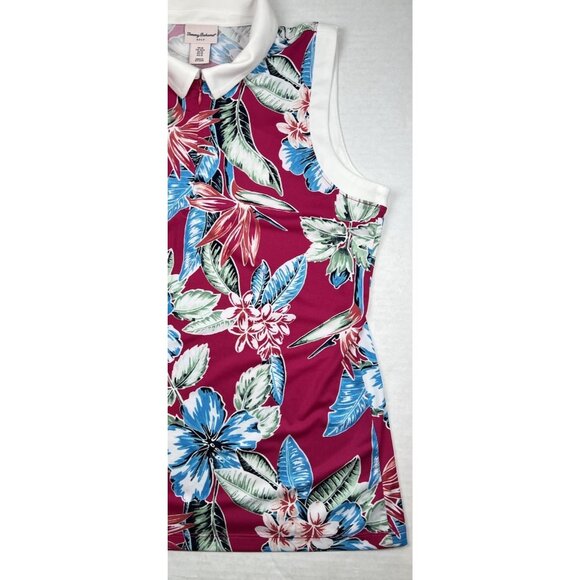 Tommy Bahama Golf women shirt UPF50 Pink quick dry moisture wicking MEDIUM - Picture 5 of 12